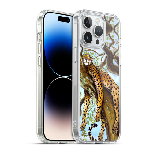 Lisa Sparling Creatures Leopard Soft Gel Case for Apple iPhone 14 Pro Max & MagSafe