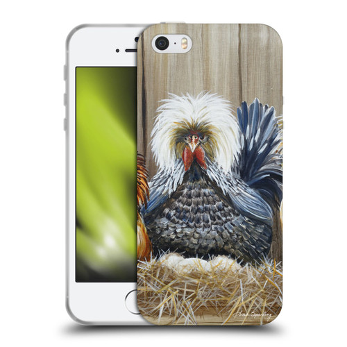 Lisa Sparling Creatures Wicked Chickens Soft Gel Case for Apple iPhone 5 / 5s / iPhone SE 2016