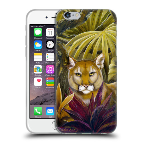 Lisa Sparling Creatures Florida Forest Panther Soft Gel Case for Apple iPhone 6 / iPhone 6s