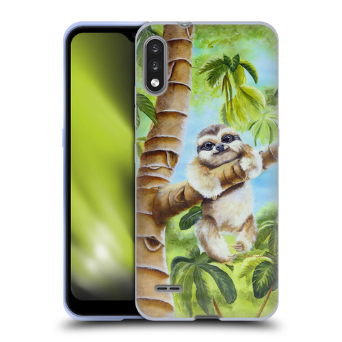 Lisa Sparling Creatures Cutest Sloth Soft Gel Case for LG K22