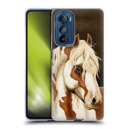 Lisa Sparling Creatures Horse Soft Gel Case for Motorola Edge 30