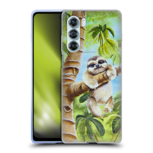 Lisa Sparling Creatures Cutest Sloth Soft Gel Case for Motorola Edge S30 / Moto G200 5G