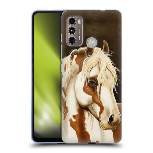 Lisa Sparling Creatures Horse Soft Gel Case for Motorola Moto G60 / Moto G40 Fusion