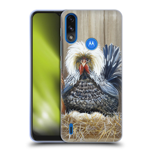 Lisa Sparling Creatures Wicked Chickens Soft Gel Case for Motorola Moto E7 Power / Moto E7i Power