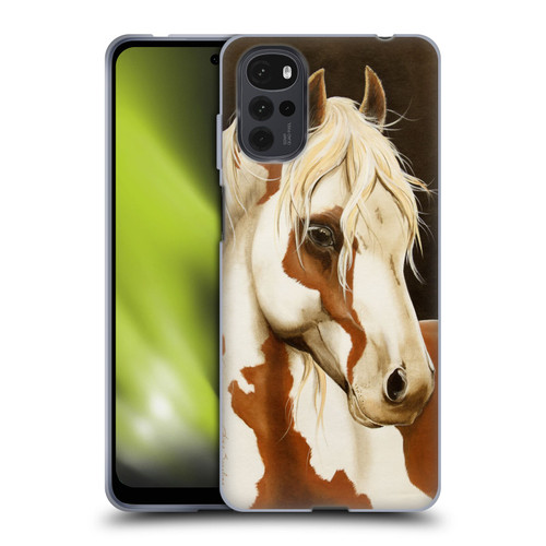 Lisa Sparling Creatures Horse Soft Gel Case for Motorola Moto G22