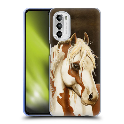 Lisa Sparling Creatures Horse Soft Gel Case for Motorola Moto G52
