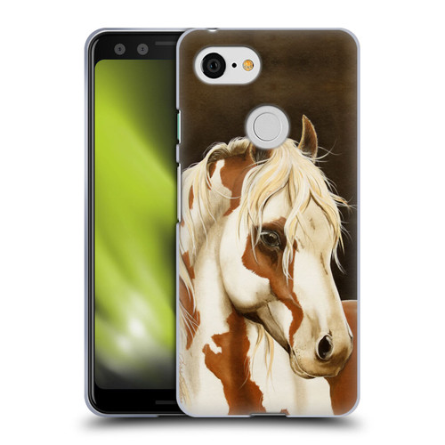 Lisa Sparling Creatures Horse Soft Gel Case for Google Pixel 3