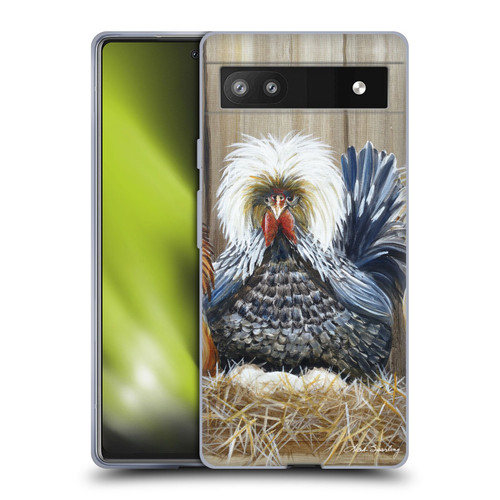 Lisa Sparling Creatures Wicked Chickens Soft Gel Case for Google Pixel 6a
