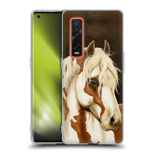 Lisa Sparling Creatures Horse Soft Gel Case for OPPO Find X2 Pro 5G