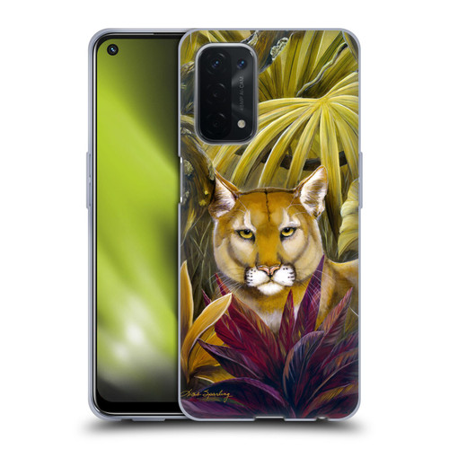 Lisa Sparling Creatures Florida Forest Panther Soft Gel Case for OPPO A54 5G