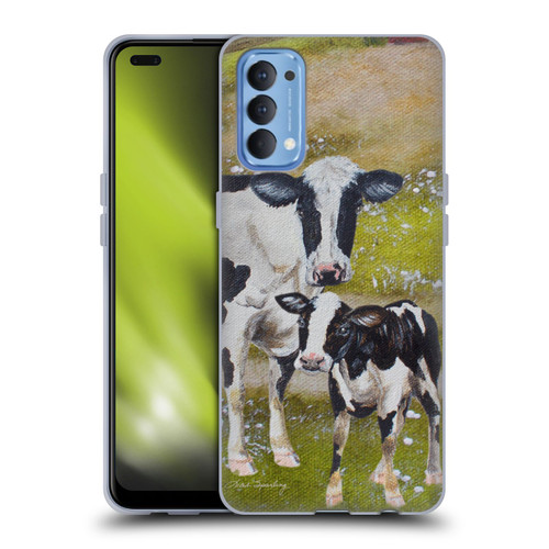 Lisa Sparling Creatures Two Cows Soft Gel Case for OPPO Reno 4 5G