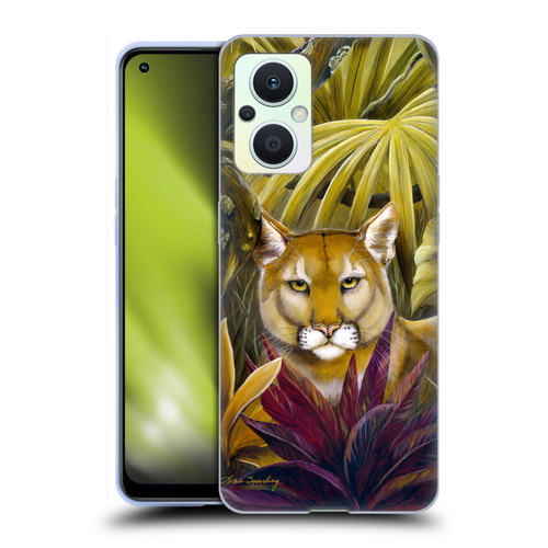 Lisa Sparling Creatures Florida Forest Panther Soft Gel Case for OPPO Reno8 Lite