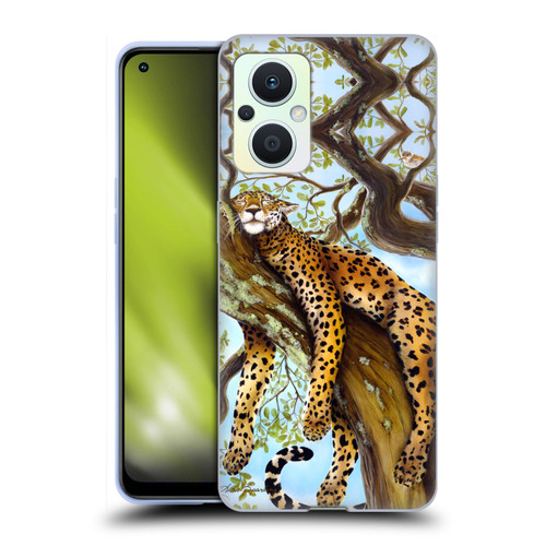 Lisa Sparling Creatures Leopard Soft Gel Case for OPPO Reno8 Lite