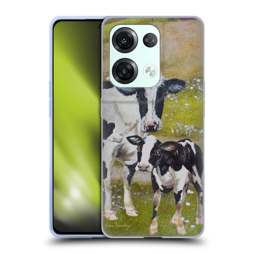 Lisa Sparling Creatures Two Cows Soft Gel Case for OPPO Reno8 Pro
