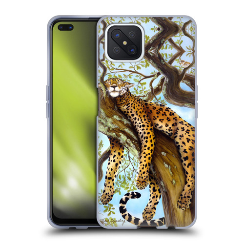 Lisa Sparling Creatures Leopard Soft Gel Case for OPPO Reno4 Z 5G
