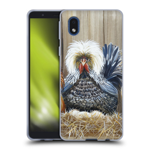 Lisa Sparling Creatures Wicked Chickens Soft Gel Case for Samsung Galaxy A01 Core (2020)