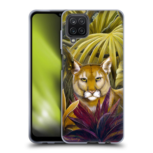 Lisa Sparling Creatures Florida Forest Panther Soft Gel Case for Samsung Galaxy A12 (2020)
