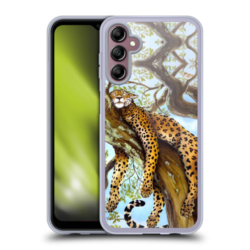 Lisa Sparling Creatures Leopard Soft Gel Case for Samsung Galaxy A14 5G