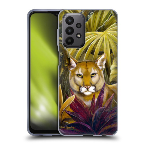 Lisa Sparling Creatures Florida Forest Panther Soft Gel Case for Samsung Galaxy A23 / 5G (2022)