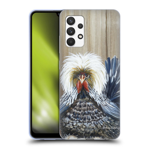 Lisa Sparling Creatures Wicked Chickens Soft Gel Case for Samsung Galaxy A32 (2021)