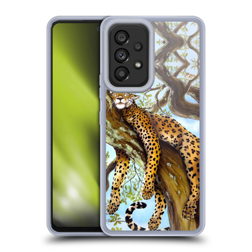 Lisa Sparling Creatures Leopard Soft Gel Case for Samsung Galaxy A53 5G (2022)