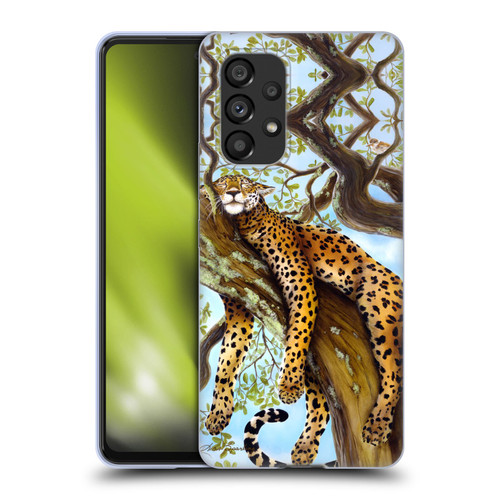 Lisa Sparling Creatures Leopard Soft Gel Case for Samsung Galaxy A53 5G (2022)