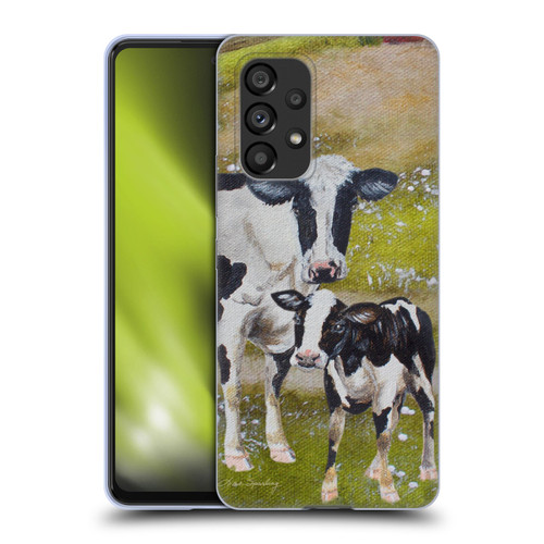 Lisa Sparling Creatures Two Cows Soft Gel Case for Samsung Galaxy A53 5G (2022)