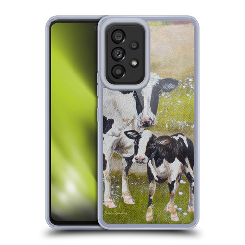 Lisa Sparling Creatures Two Cows Soft Gel Case for Samsung Galaxy A53 5G (2022)