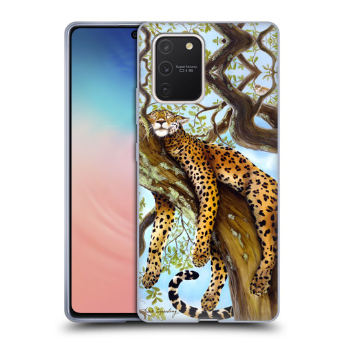 Lisa Sparling Creatures Leopard Soft Gel Case for Samsung Galaxy S10 Lite