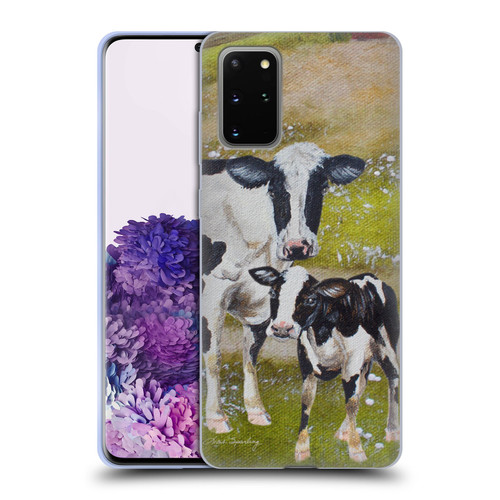 Lisa Sparling Creatures Two Cows Soft Gel Case for Samsung Galaxy S20+ / S20+ 5G
