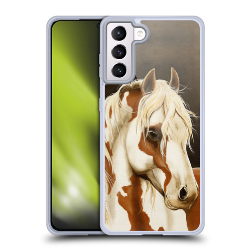 Lisa Sparling Creatures Horse Soft Gel Case for Samsung Galaxy S21+ 5G