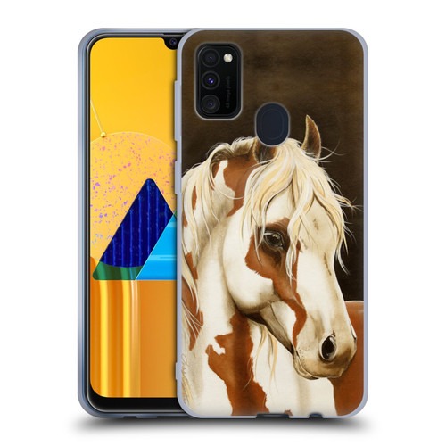 Lisa Sparling Creatures Horse Soft Gel Case for Samsung Galaxy M30s (2019)/M21 (2020)