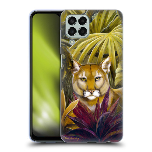 Lisa Sparling Creatures Florida Forest Panther Soft Gel Case for Samsung Galaxy M33 (2022)