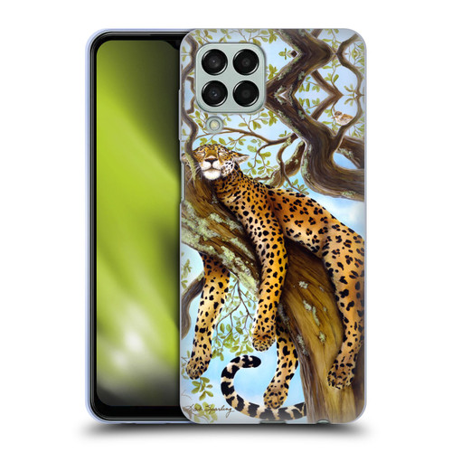 Lisa Sparling Creatures Leopard Soft Gel Case for Samsung Galaxy M33 (2022)