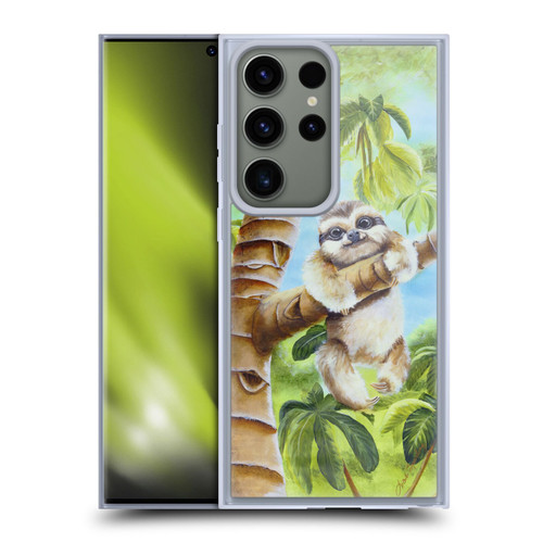 Lisa Sparling Creatures Cutest Sloth Soft Gel Case for Samsung Galaxy S23 Ultra 5G