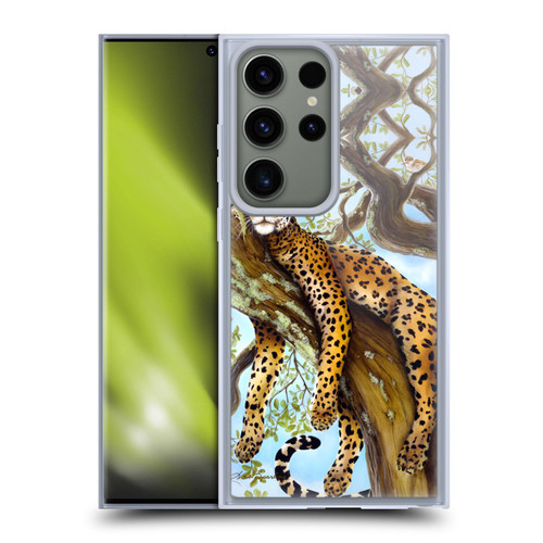 Lisa Sparling Creatures Leopard Soft Gel Case for Samsung Galaxy S23 Ultra 5G
