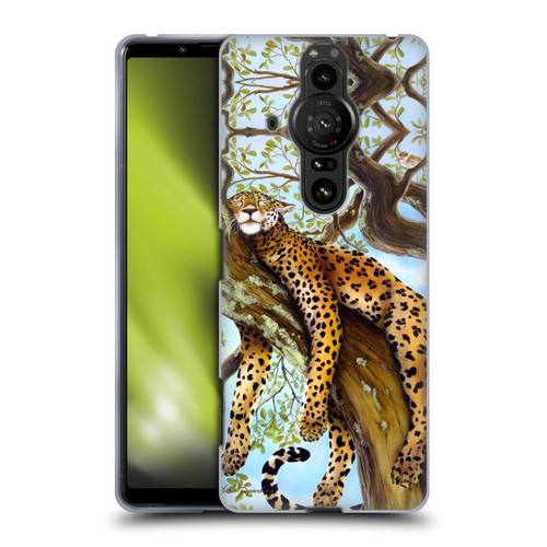Lisa Sparling Creatures Leopard Soft Gel Case for Sony Xperia Pro-I