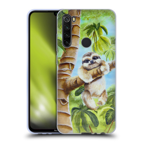 Lisa Sparling Creatures Cutest Sloth Soft Gel Case for Xiaomi Redmi Note 8T