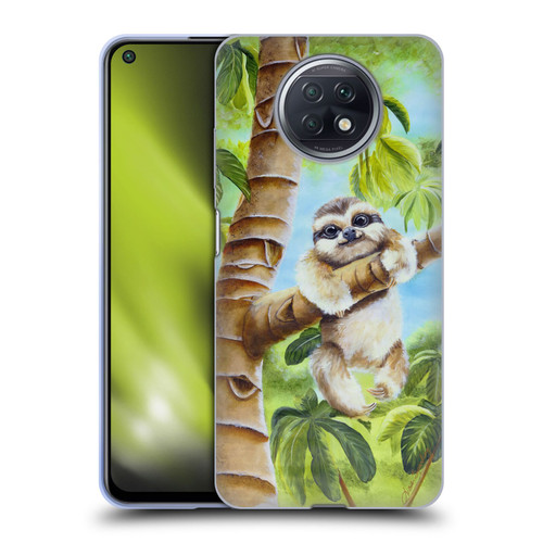 Lisa Sparling Creatures Cutest Sloth Soft Gel Case for Xiaomi Redmi Note 9T 5G