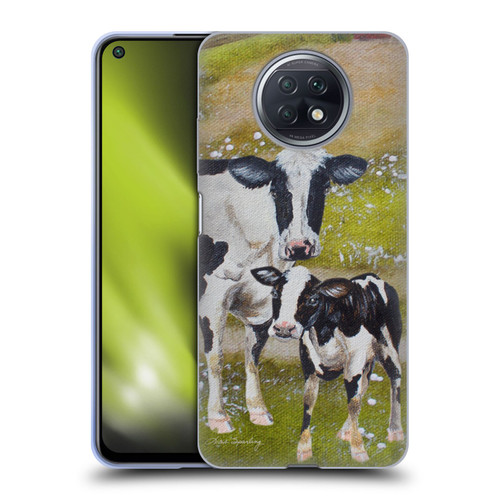 Lisa Sparling Creatures Two Cows Soft Gel Case for Xiaomi Redmi Note 9T 5G