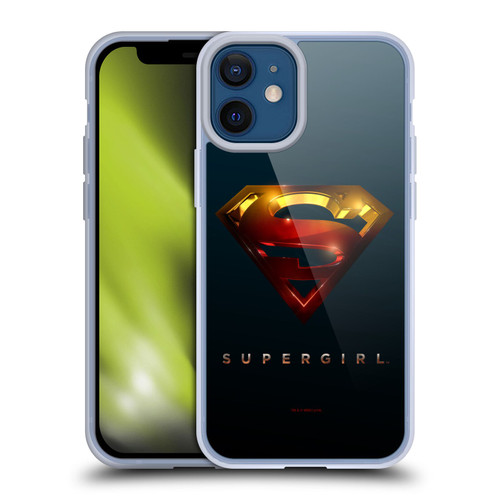 Supergirl TV Series Graphics Crest Soft Gel Case for Apple iPhone 12 Mini