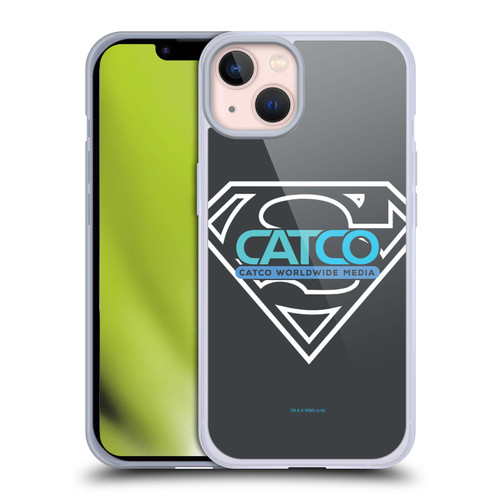 Supergirl TV Series Graphics Catco Soft Gel Case for Apple iPhone 13