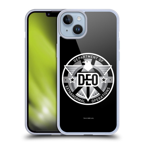 Supergirl TV Series Graphics Deo Soft Gel Case for Apple iPhone 14 Plus