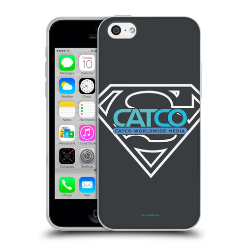 Supergirl TV Series Graphics Catco Soft Gel Case for Apple iPhone 5c