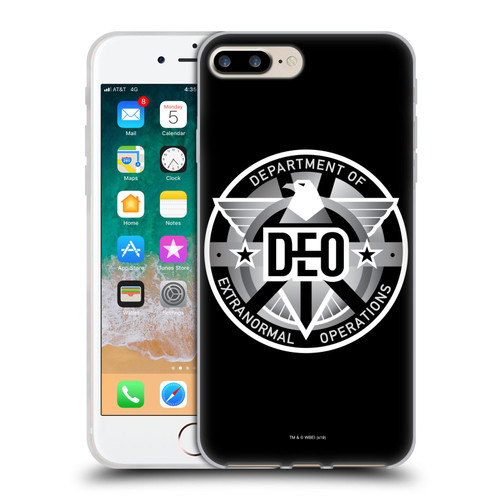 Supergirl TV Series Graphics Deo Soft Gel Case for Apple iPhone 7 Plus / iPhone 8 Plus