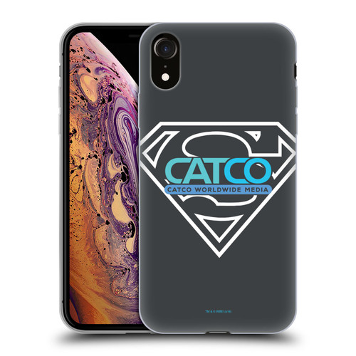 Supergirl TV Series Graphics Catco Soft Gel Case for Apple iPhone XR