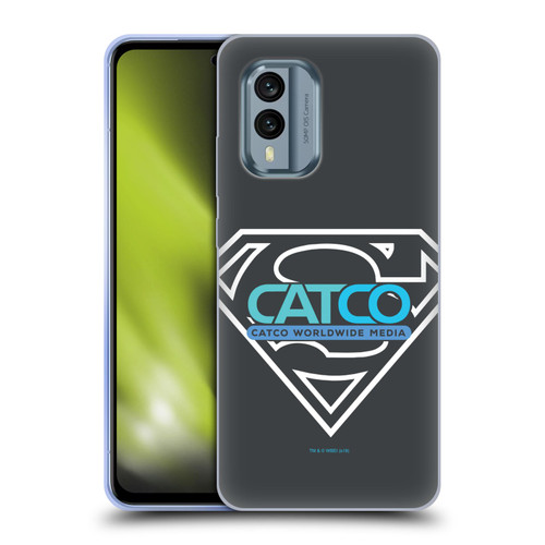 Supergirl TV Series Graphics Catco Soft Gel Case for Nokia X30