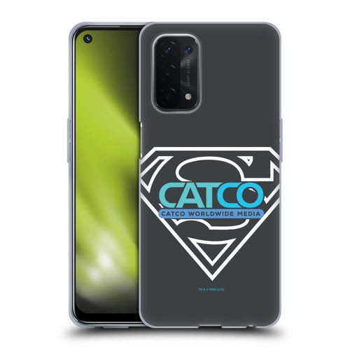 Supergirl TV Series Graphics Catco Soft Gel Case for OPPO A54 5G