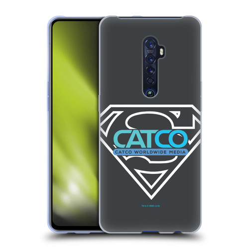 Supergirl TV Series Graphics Catco Soft Gel Case for OPPO Reno 2