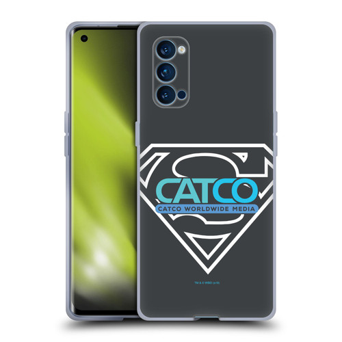 Supergirl TV Series Graphics Catco Soft Gel Case for OPPO Reno 4 Pro 5G